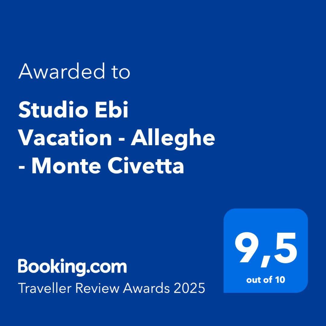 Studio Ebi Vacation - Alleghe - Monte Civetta 외부 사진